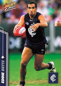 2007 Select AFL Champions Signature Series #37 Eddie Betts Front
